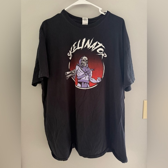 Gildan Skelinator Graphic T Shirt Men’s SZ 2X 100% Cotton Short Sleeve Black - Picture 1 of 7